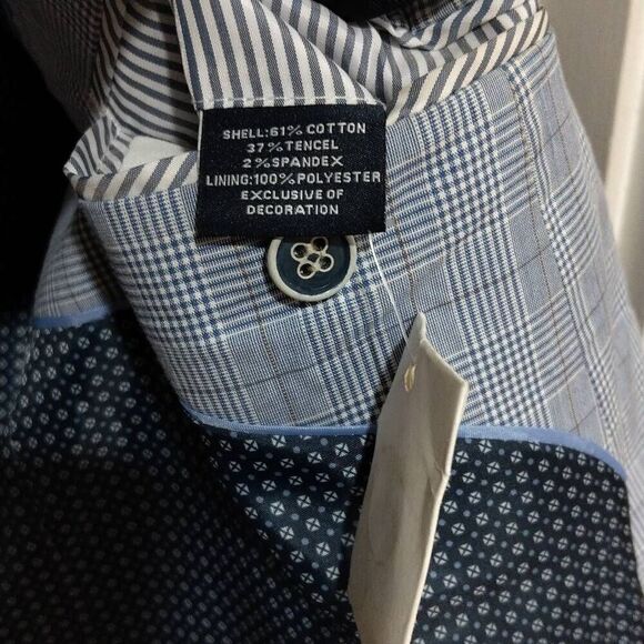 Taylor Byrd Sport Coat, Size 44R, Great Light Summer Wear - Picture 7 of 12